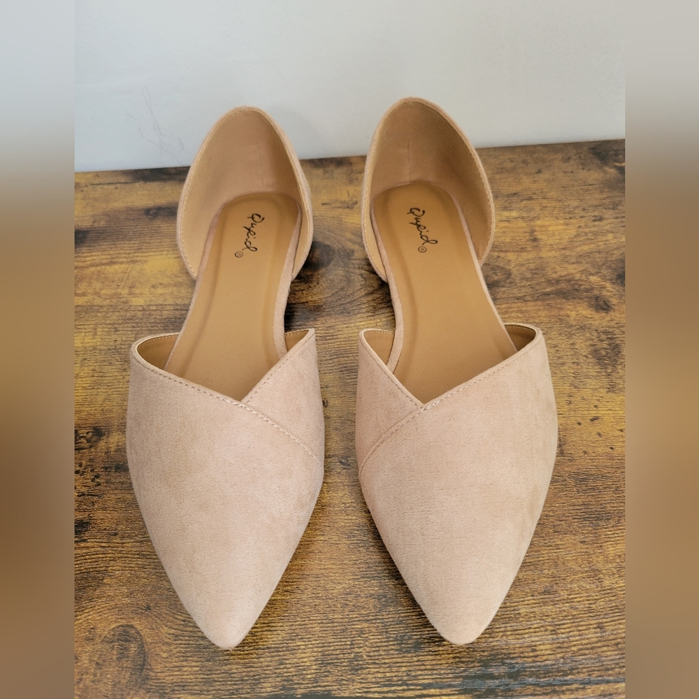 Qupid Tan Flats